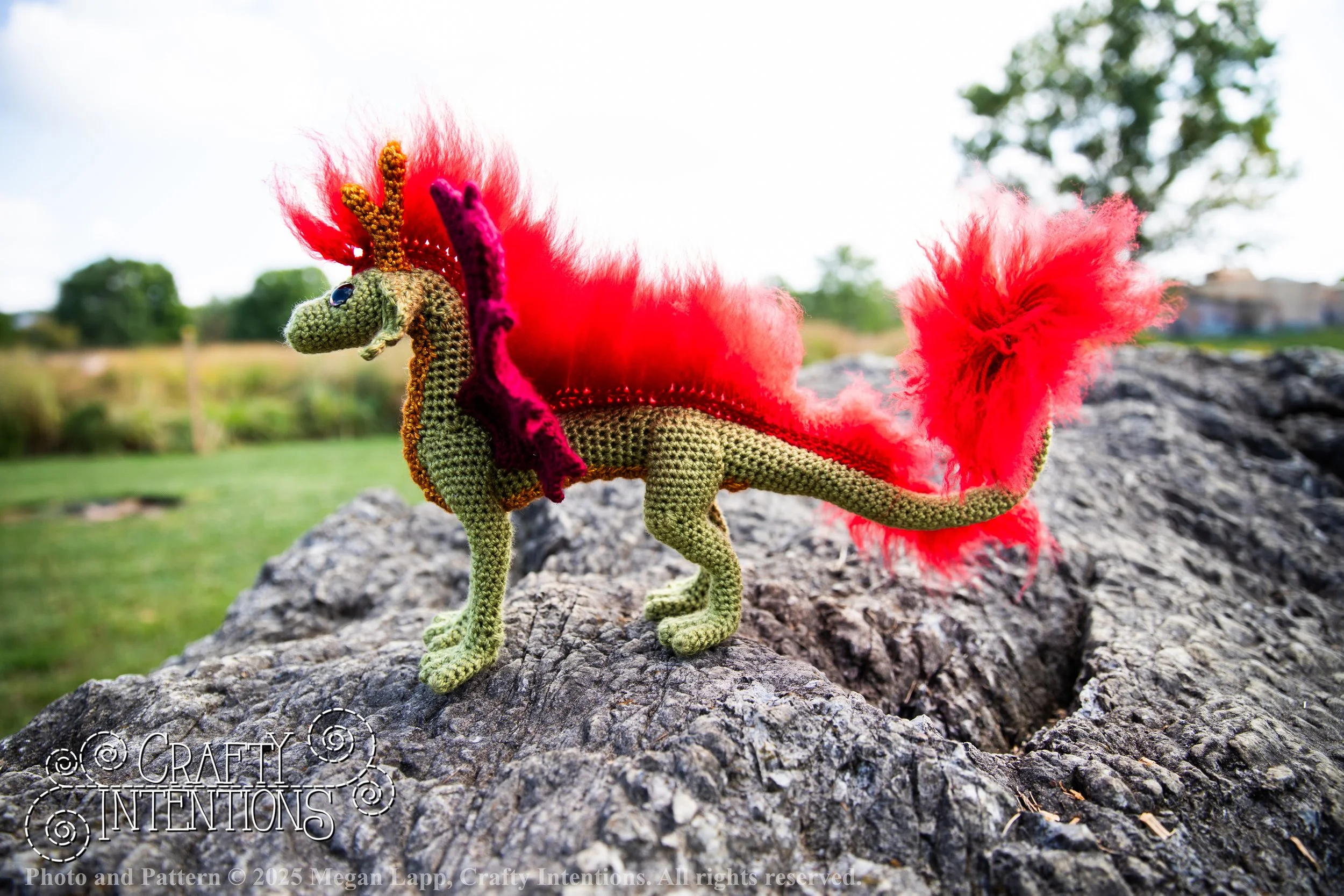 Standing Noodle Dragon — Crafty Intentions